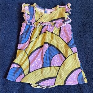 ade + ayo baby Ruffle romper